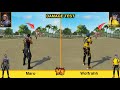 MARO VS WOLFRAHH DAMAGE TEST FREE FIRE // GARENA FREE FIRE