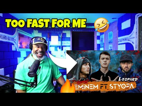 American Producer REACTS To Клип! LEO - Eminem & Styopa (RapStars)