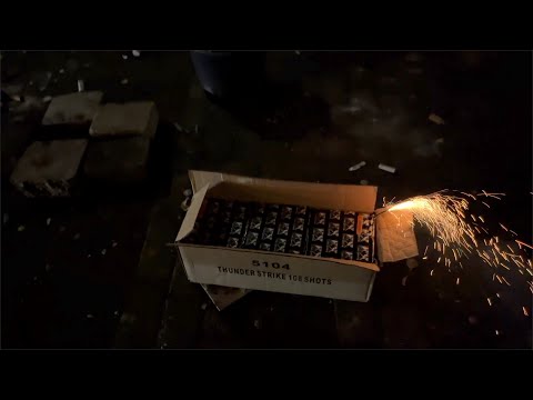 Pyrostar - Thunderstrike 108sh | DIK SALUTE BLOK! | 4k.60FPS |#fireworks