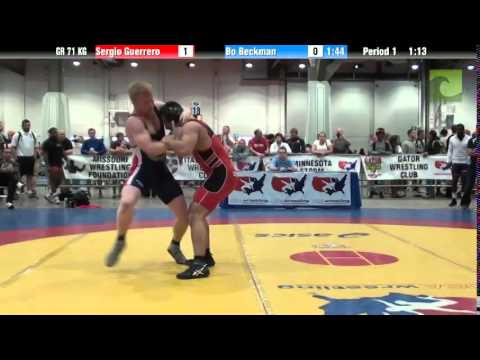 Greco GR 71 KG - Sergio Guerrero vs. Bo Beckman