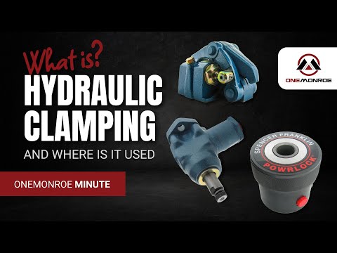 Part of a video titled Hydraulic Clamping: What Is It and Where Is It Used? - YouTube