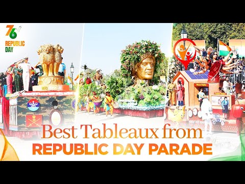 76th Republic Day: Tableaux showcase the vibrant heritage and growth story of India