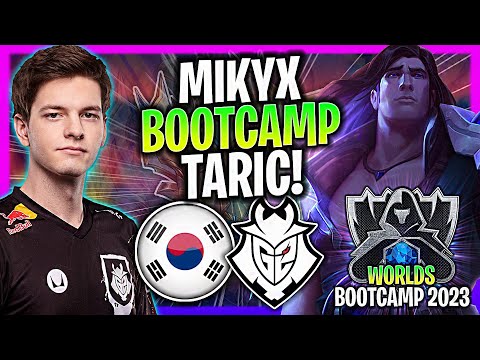 MIKYX IS READY TO PLAY TARIC IN KOREA SOLOQ! | G2 Mikyz Plays Talon Support Worlds Bootcamp 2023!
