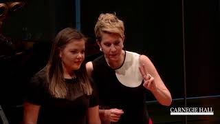 Joyce DiDonato Master Class January 2016: Mozart’s “Voi che sapete” from Le nozze di Figaro