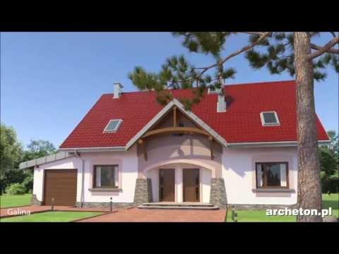 Projekt domu Galina - archeton.pl