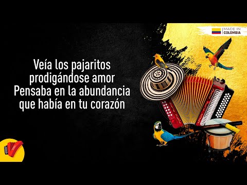 No Pude Olvidarte, Binomio De Oro De América, Video Letra - Sentir Vallenato