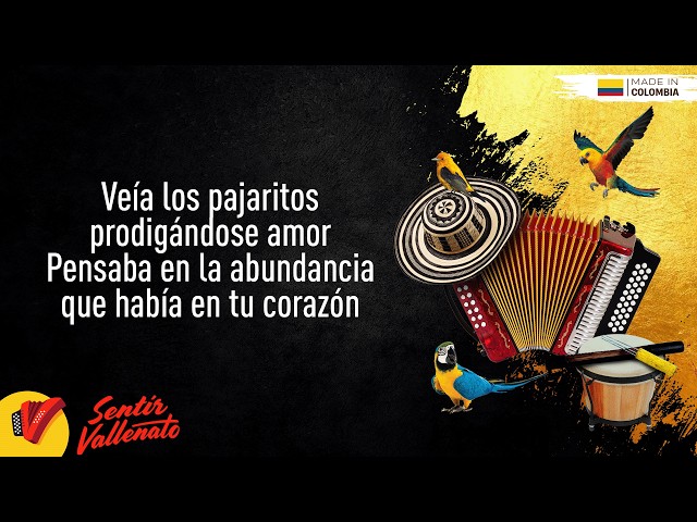 No Pude Olvidarte, Binomio De Oro De América, Video Letra - Sentir Vallenato SDDEFAULT Thumbnail