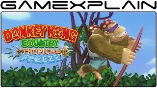 Playable Funky Kong Comes to DKCR: Tropical Freeze on Switch - Reveal Trailer (Direct Jan 2018)