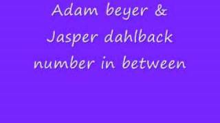 adam beyer & jasper dahlback number in between