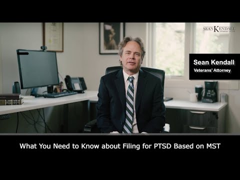 What You Need to Know about Filing for PTSD Based on MST
