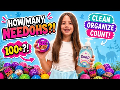 WE CLEANED ALL MY NEEDOHS! #needoh #trending #viral #satisfying 
