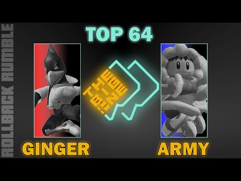 Ginger (Falco) vs Army (ICs) | NA Top 64 | Rollback Rumble: The Big One