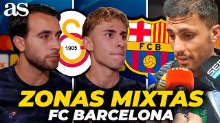 ZONAS MIXTAS del FC BARCELONA tras el GALATASARAY 1 - FC BARCELONA 4 | CHAMPIONS LEAGUE