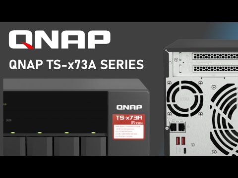 Serveris QNAP | 6 lizdų QTS ir QuTS hero NAS | TS-673A-8G | Iki 6 HDD/SSD su karšto keitimo funkcija | AMD Ryzen | Ryzen V1500B keturių branduolių | Procesoriaus dažnis 2,2 GHz | 8 GB | DDR4 video