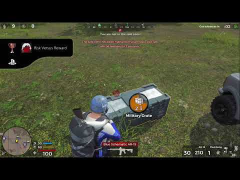 H1Z1: Battle Royale PS4 Risk Versus Reward Trophy