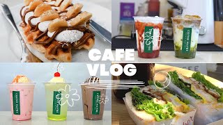 ENG) CAFE VLOG ep 25| summer ready drinks | COFFEE MAYBE | Philippines