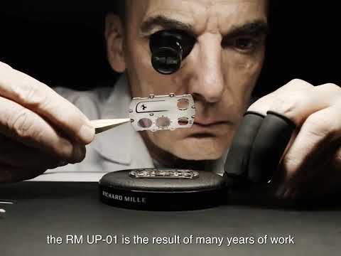 the Thinnest watch ⌚ in the world richard mille RM UP-01 FERRARI Manual winding ultraflat