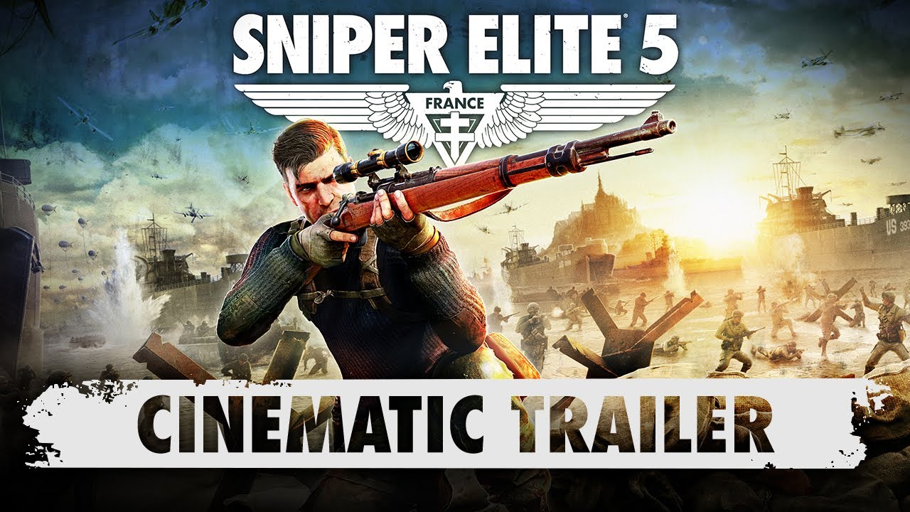 Игра Sniper Elite 5 (PS4, русские субтитры)