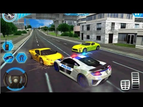 GAMES ALL US POLICE CAR REAL ROBOT TRANSFORM ROBOT CAR GAMES LAVEL UP