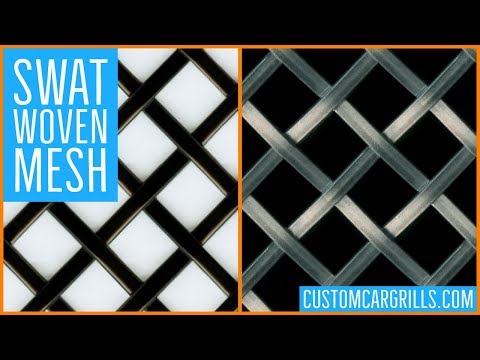 SWAT Woven Universal Stainless Steel Grill Mesh - by customcargrills.com
