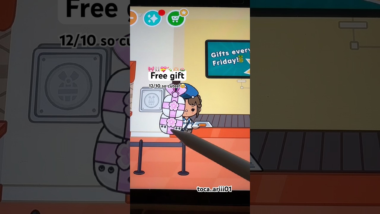 𝐅𝐫𝐞𝐞 𝐠𝐢𝐟𝐭!💝 #fypシ #tocaboca #tocalifeworld #toca #aesthetic #cute #tocaroleplay #viral
