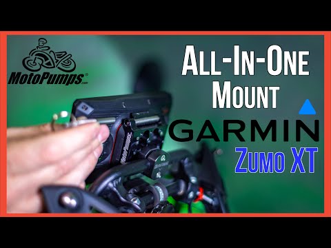 Mounting Your Garmin Zumo XT - And Keeping it Safe with MotoPumps Security Mount