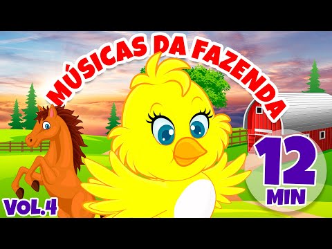 Músicas da Fazenda Vol. 4 - Giramille 12 min | Desenho Animado Musical