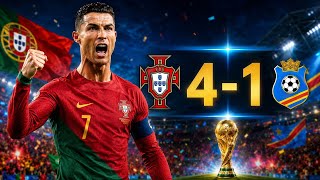 Portugal Vs RD Congo Highlights | 2026 World Cup Match 