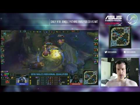 Daily #18: Jungle Pathing Analysis C9 vs IMT