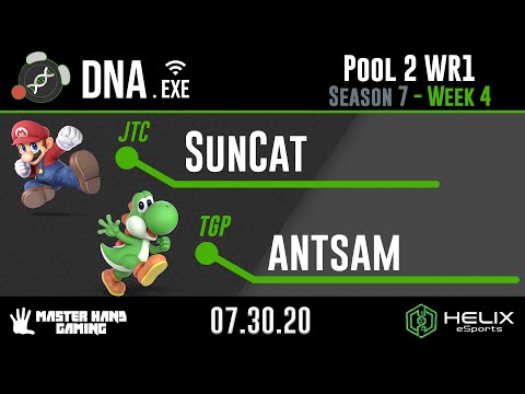 DNA.EXE S7:W4 - JTC | SunCat (Mario) vs TGP | antsam (Villager, Yoshi) - Pool 2 WR1