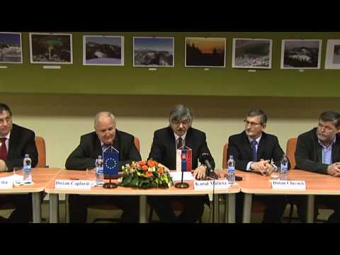 Položenie základného kameňa Univerzitného vedeckého parku UK