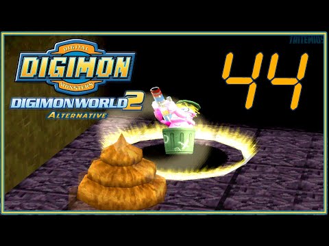 Digimon World 2 Alternative #44 - Commander Damien Boss Battle in Titan Bunker - (No Commentary)