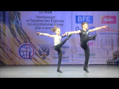 ROCK AND MAGIC SE, Hungary - Király Ádám - Czetl Fanni (Masters SE) R'nR Junior European Champ. 2014