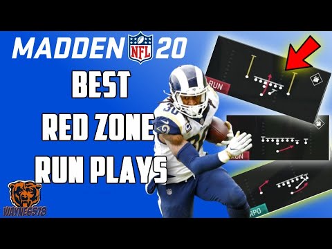 HOW TO SCORE IN THE RED ZONE MADDEN 20 - WITH GLITCH RUNNING PLAYS - UNSTOPPABLE RUN SCHEME - PART 1