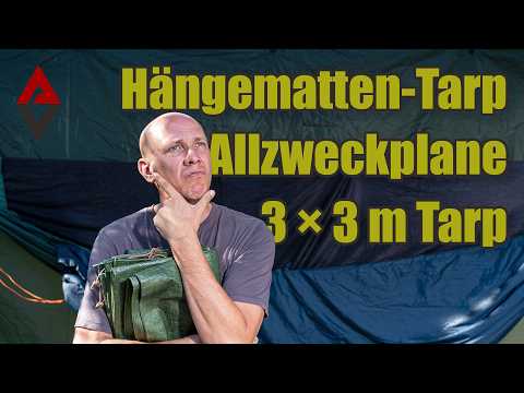 Welches TARP für die HÄNGEMATTE? BESTES Hängematten-Setup fürs Motorrad-Camping? [3/3]