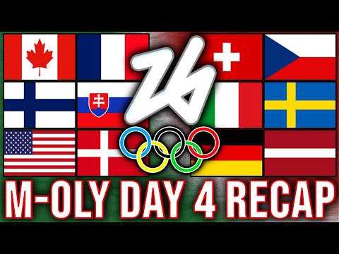 2026 MEN'S OLYMPIC HOCKEY DAY 4 RECAP; ANALYSIS, SCORES, NEWS, AND MORE!!!