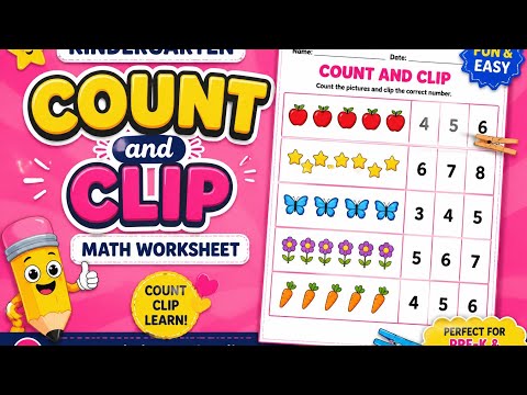 Free Editable Counting Templates For Teachers