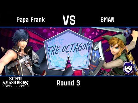 Papa Frank (Chrom) vs 8MAN (Link) - Ultimate Round 3 -  Octagon #88