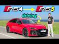 2027 Audi RS5 Avant driving REVIEW - how different does this 640 hp high-tech wagon drive?