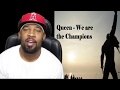 Queen - We Are The Champions Official Video (Reaction!!!)