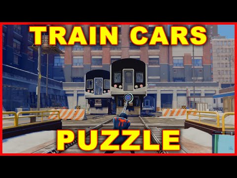 Miles Morales: Train Cars Puzzle Solution (Spider-Man)