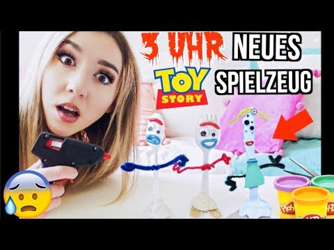 mache SPOONY KNIFEY neues Forky SPIELZEUG aus TOY STORY 4 niemals um 3 Uhr Nachts