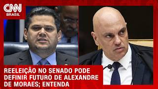 Vídeo: Futuro de Moraes depende de Alcolumbre; veja anáilise | CNN 360°
