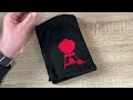 Weber Grillschürze Mit Stickerei 6533 Schwarz Grillschürze Mit Großen Taschen Unboxing Und Anleit
