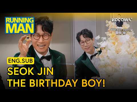 The Cast Celebrates Jee Seok Jin’s 60th Birthday 🎂🥳 | Running Man EP791 | KOCOWA+