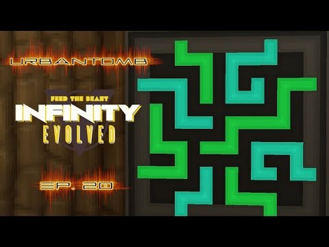 FTB Infinity Evolved E20 Starting the AE2 ME system