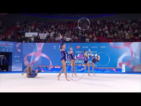 Russia junior group 5 hoops final Grand Prix 2025 23.50 🥈