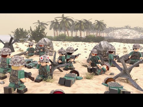 LEGO WAR IN THE PACIFIC - BATTLE OF PELELIU