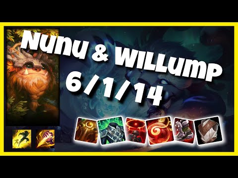 Nunu & Willump vs Graves KOREAN Challenger JUNGLE (6/1/14) - v10.24