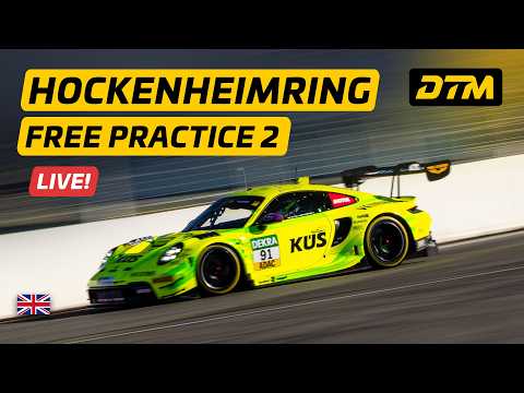 LIVE: DTM Hockenheimring 2026 – Free Practice 2 | Season Finale ⏱️ | DTM 2026